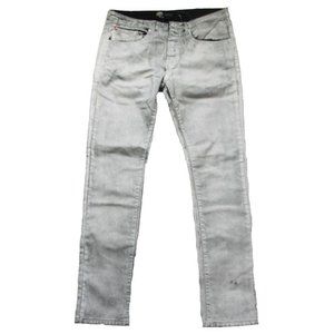 Staple White Painted Jeans